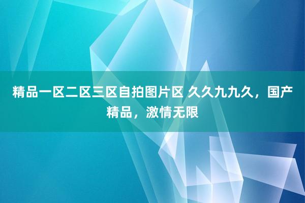 精品一区二区三区自拍图片区 久久九九久，国产精品，激情无限