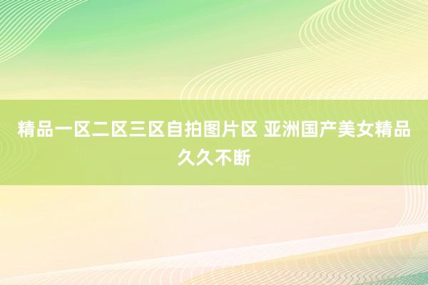 精品一区二区三区自拍图片区 亚洲国产美女精品久久不断