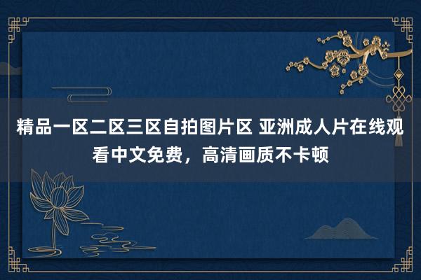 精品一区二区三区自拍图片区 亚洲成人片在线观看中文免费，高清画质不卡顿