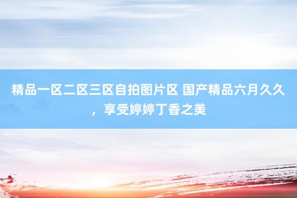 精品一区二区三区自拍图片区 国产精品六月久久，享受婷婷丁香之美