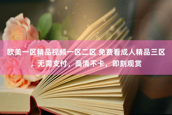 欧美一区精品视频一区二区 免费看成人精品三区，无需支付，高清不卡，即刻观赏