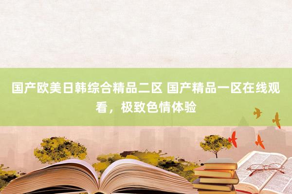 国产欧美日韩综合精品二区 国产精品一区在线观看，极致色情体验